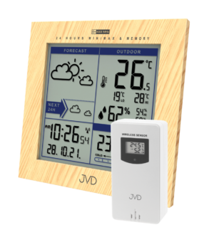 Rádiem řízená meteorologická stanice JVD RB9233.1